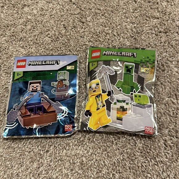 Lego 17 total includes poly bags, foil, paper,mini figs see details in pictures - Picture 9 of 15